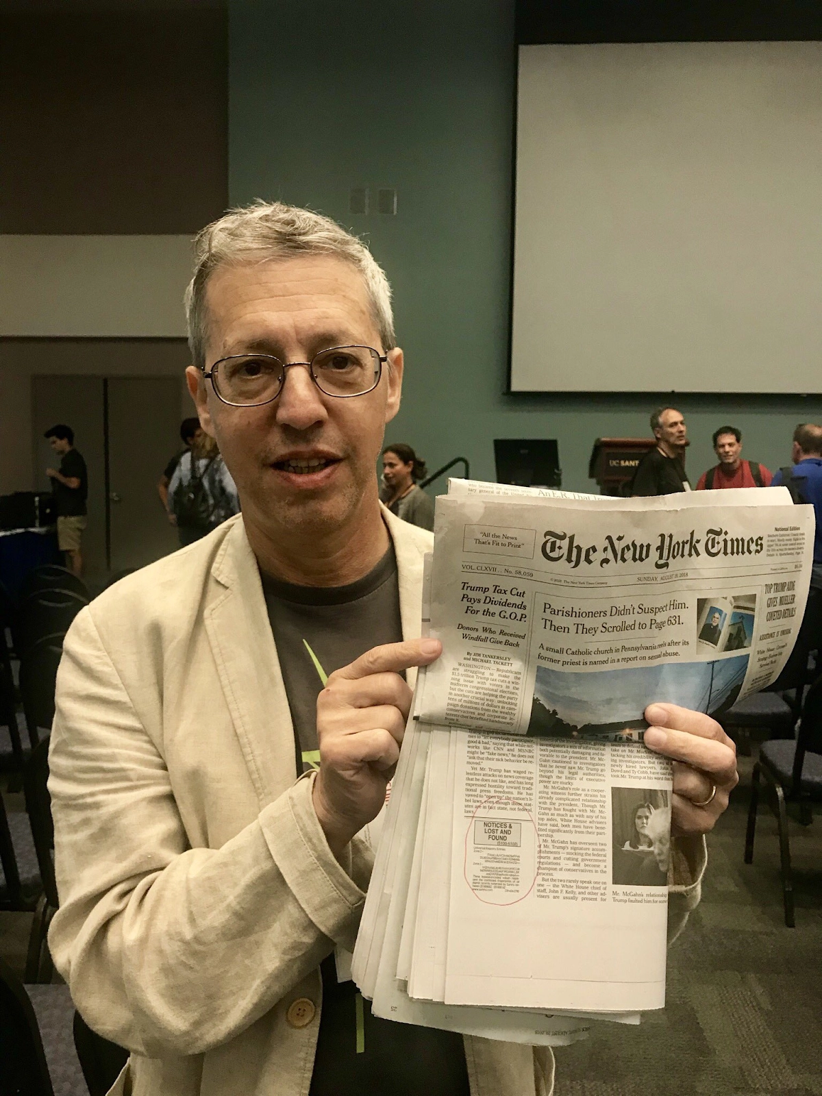 當年Stuart Haber和W. Scott Stornetta透過紐約報紙將數值廣泛傳播以防止篡改。
