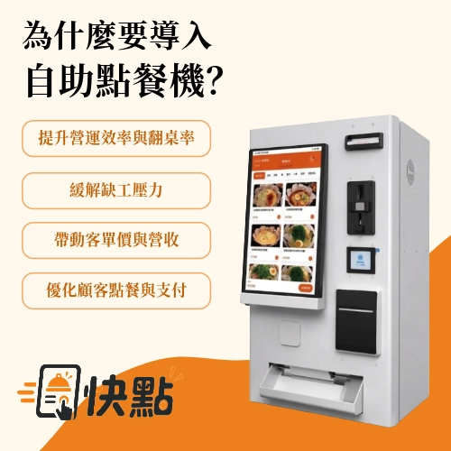 自助點餐機示意圖